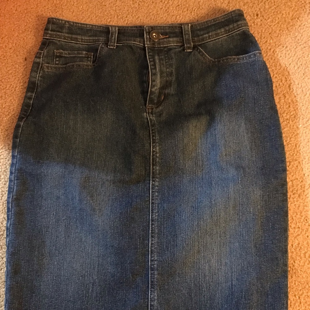 Ladies Jean Skirt (Petite)